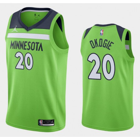 Herren NBA Minnesota Timberwolves Trikot Josh Okogie 20 Jordan Brand 2020-2021 Statement Edition Swingman